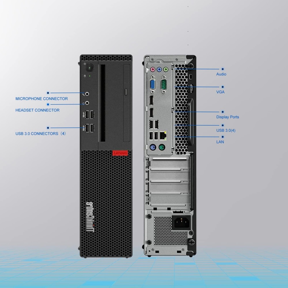 Ανακατασκευασμένο Lenovo Thinkcentre M710s Intel i5-7500 έως i7-7700